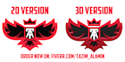 convert your 2d logo to 3d