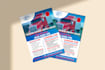 creative design for business flyers or door hangers or social media cover