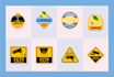 do custom sticker and clean badge design in 1 hour