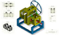 make your 2d drawings to 3d modeling with solidworks