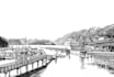 draw architecture and city landscape for commercial using