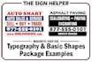 create a professional car magnet