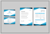 design editable  letterhead template in photoshop for ms word