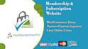 be wordpress membership website expert with optimizepress or paid membership pro