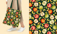 create hand drawn watercolor pattern for textile and print