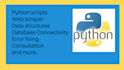 write python script for web scraping and data extraction