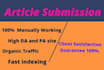 do article and pdf submission to the top 100 sharing sites