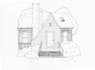 draw a house portrait or a building illustration for you