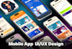 design mobile app ui ux for ios or iphone and android