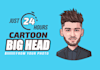 make cartoon big head from your photo just 24 hours
