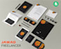 design premium bespoke stationery set for your business