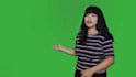 be your spokesperson with a green screen