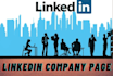 create and setup linkedin company page