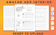 create custom cursive handwriting tracing workbook for KDP