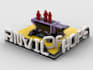 design your logo as a 3d lego moc model
