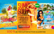 design a exceptional event flyer, advertising sports flyer, party flyer