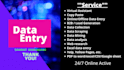 make data entry, lead generation, data collection