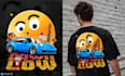 do car automotive illustration for a tshirt design