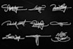 design artistic signature or autograph