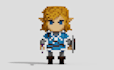design and modeling assets in voxel art for games and nft
