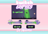 create a cute animated twitch overlay for your stream