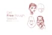 make a funny cartoon caricature with a free rough sketch