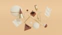 create custom 3d abstract animated nft art