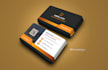 create modern and unique double sided business card design
