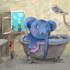 draw digital illustration animals not ai