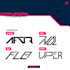 design you a cool cyberpunk modern style typography