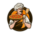 design bakery logo with my own creative thinking