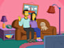 illustrate you and your family in yellow character style