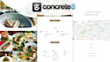 convert any graphic design to concrete cms website