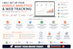 set up your google analytics and web tracking