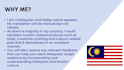 translate your website from english to malay professionally