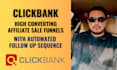 build high converting clickbank affiliate marketing funnel with follow up emails