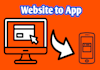 convert website to android app