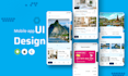 design ios, android, and flutter mobile application UI UX