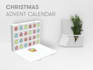 do custom advent calendar packaging box design and product packaging design