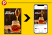 design beautiful pinterest pins