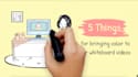 create a whiteboard animation