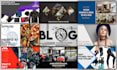create blog post header feature images