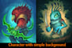 create illustration character design,concept or draw fanart