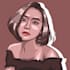 draw simple brown vector portrait