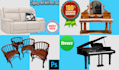 do furniture background remove by clipping with pen tool