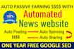 create automated news website autoblog,  wordpress news auto blog