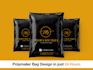 make top notch poly mailer package design
