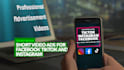create a short advertisement video for instagram or tiktok