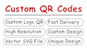 design custom qr codes with logo, stylish and functional