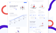 make a modern, clean and responsive website design